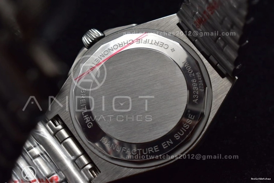 White Bracelet BLS Factory 1:1 Breitling GMT On 532 SS Best Chronomat 40mm A Edition HighPerformance Automatic Dial 1002
